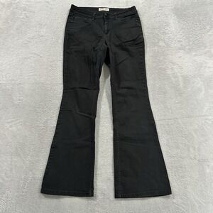Lei Jeans Juniors 7 Sophia Hipster Flare Black Western Bootcut Y2K Baddie